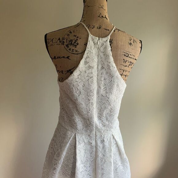 Francesca’s white lace dress size M - Picture 12 of 16